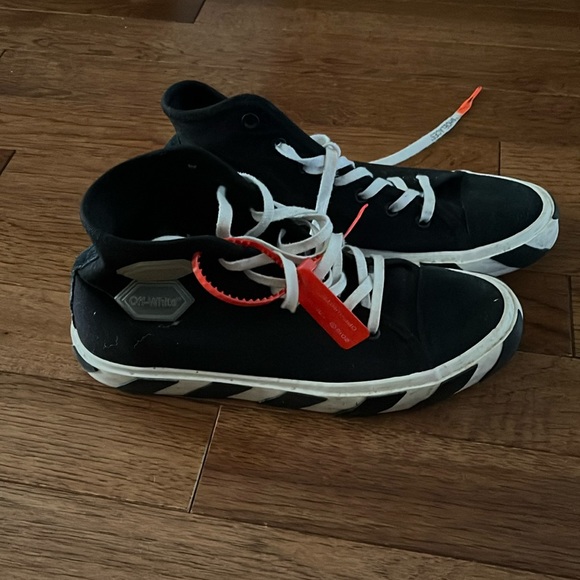 OFF-WHITE  black keds Men\'s sneakers 2013 Size 43/ 10 main image 10